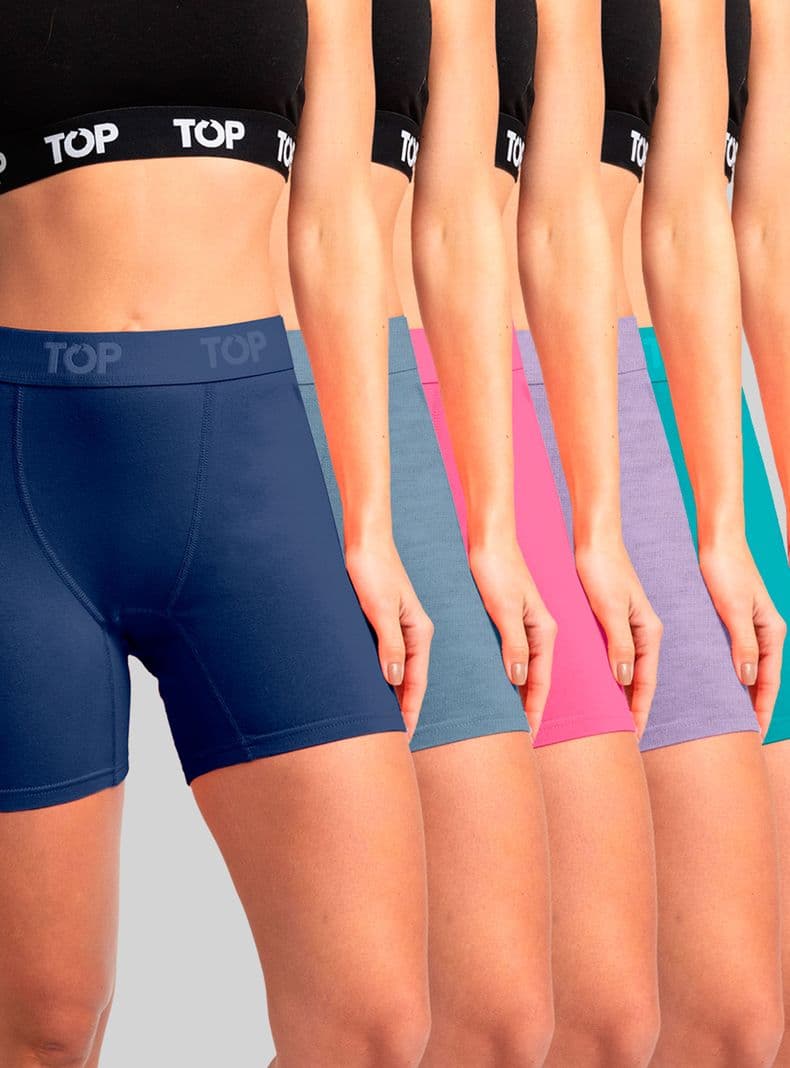 Pack 5 Boxer Algodon Multicolor XS
