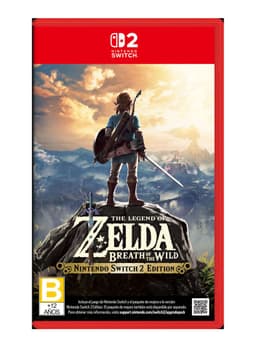 Juego Nintendo Switch 2 The Legend of Zelda Breath of the Wild NS2 Edition