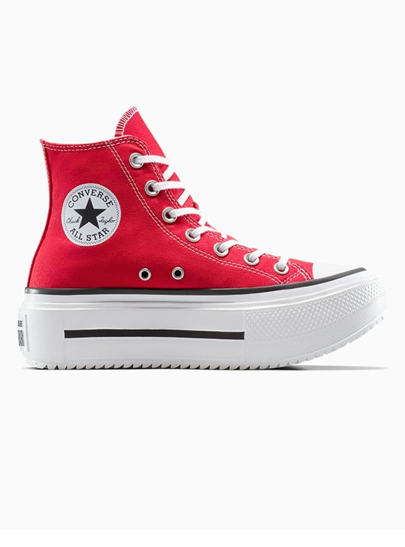 Zapatilla Urbana Mujer Double Stack Rojo 36