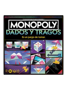 Juego de Mesa Adultos Monopoly Tragos y Dados