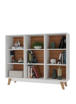 Librero Dina 135x39x5 cm Blanco