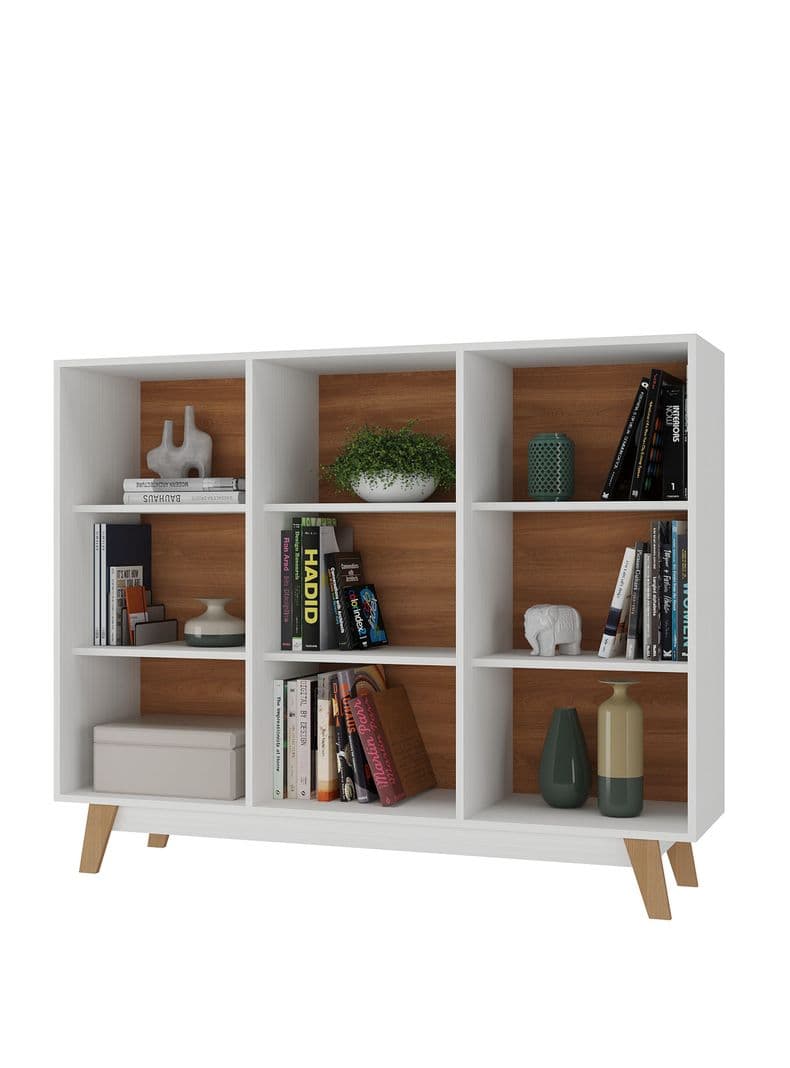 Librero Dina 135x39x5 cm Blanco
