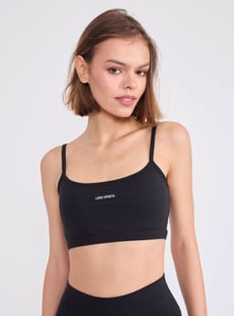 Peto Deportivo Strap Bra Negro M