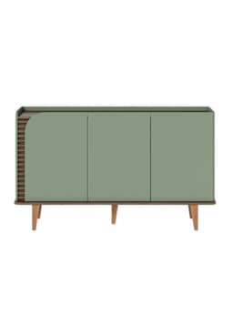 Buffet Jurere Almendra Verde 79.2x39.9x136 cm Cafe