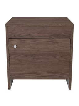 Velador 1 Puerta Colore Cm Milan Blanco