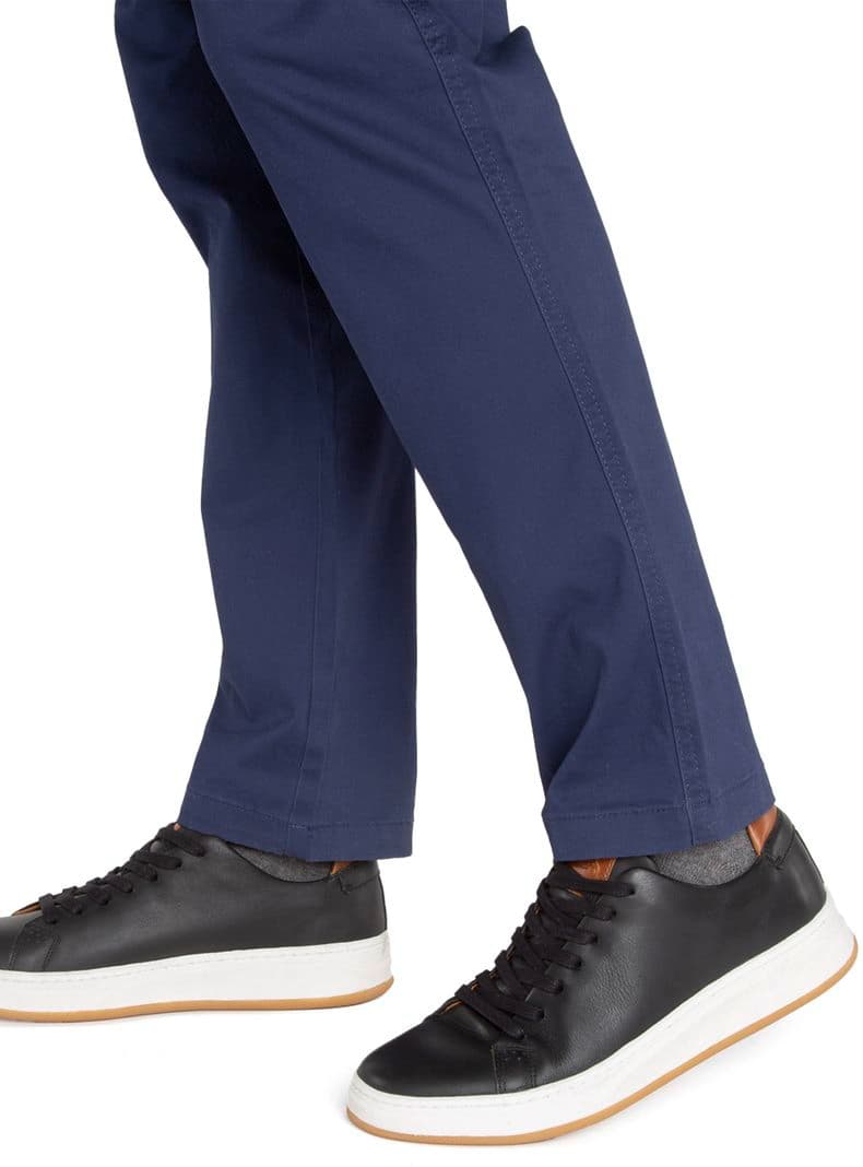 Zapatilla Urbana Hamilton 35681 Cuero Hombre Negro 44