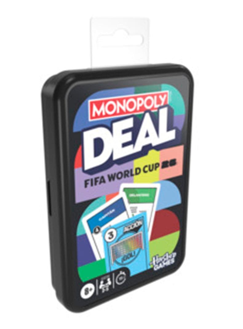 Juego de Cartas Monopoly Deal Edicion Copa Mundial FIFA 2026