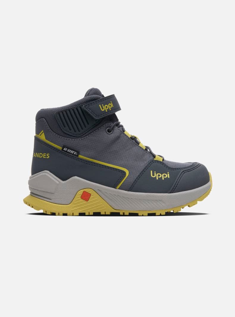 Zapatilla Outdoor Ninos Motion Mid Kids B-Dry T.26 a T.33 Gris