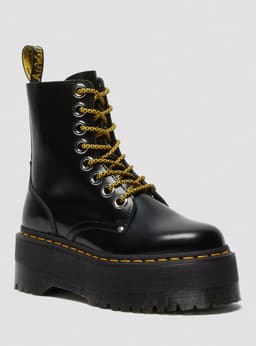 Botin Cuero Jadon Max Black Buttero Mujer Negro 37