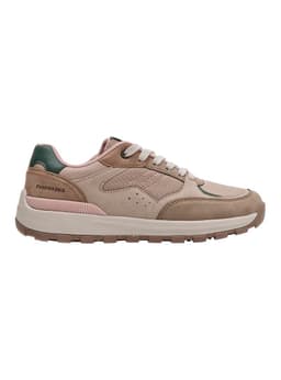 Zapatilla Urbana Pjm0309 Acordonada Mujer Beige 35
