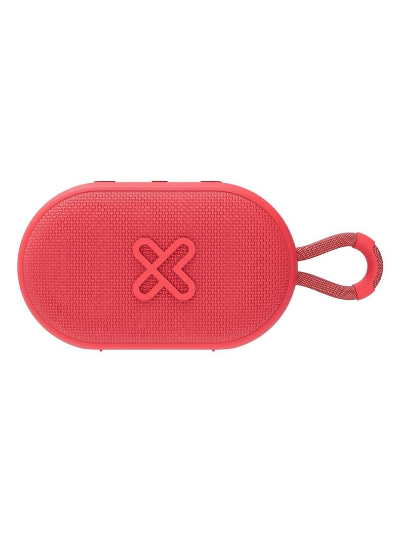 Parlante Bluetooth Portatil Groove Splash Rojo