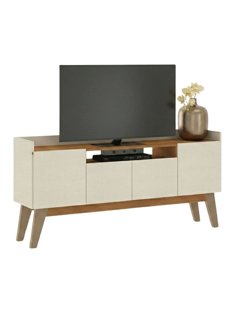 Rack TV Florencia para Pantalla hasta 70'' Roble Beige Beige Claro