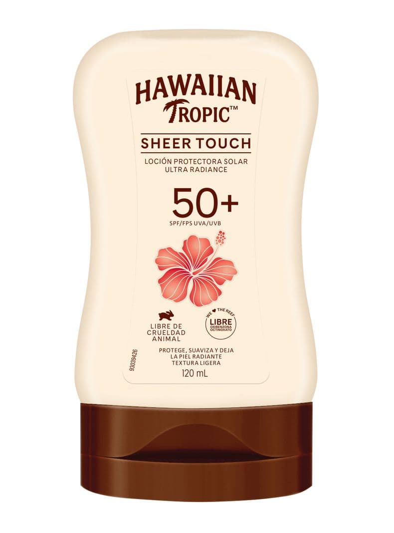 Bloqueador Hawaiian Tropic Solar Sheer Touch F50 120 ml