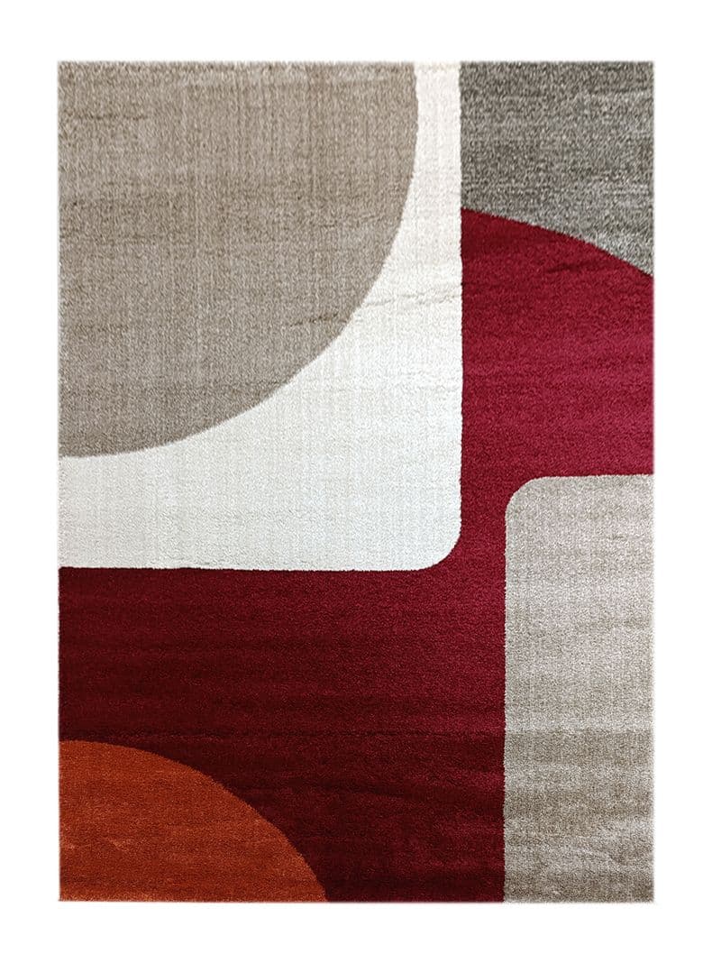 Alfombra Access 160x230 cm Rojo Moderno