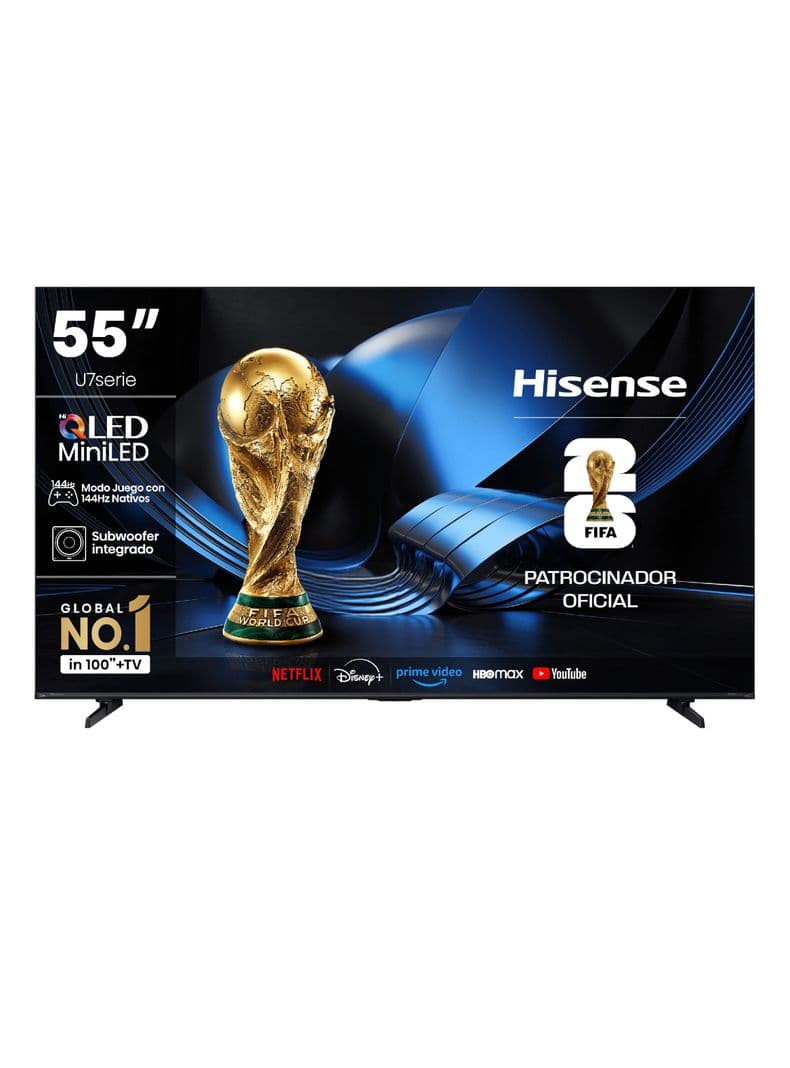 Mini LED Smart TV 55'' 4K UHD Google TV Gamer 144Hz 55U7ESG
