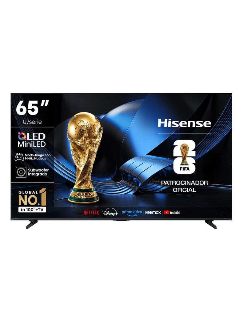 Mini LED Smart TV 65'' 4K UHD 144Hz Google TV 65U7ESG