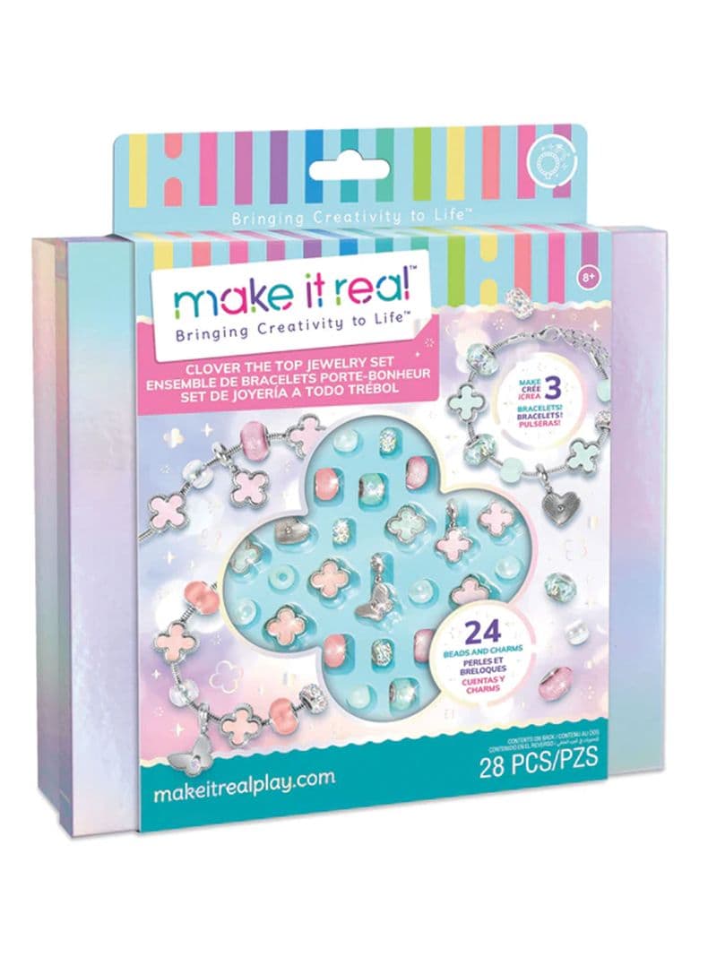 Accesorios Manualidades Set para Hacer Brazaletes Trebol