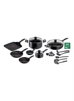 Bateria de Cocina 20 Piezas Easy Care Negro