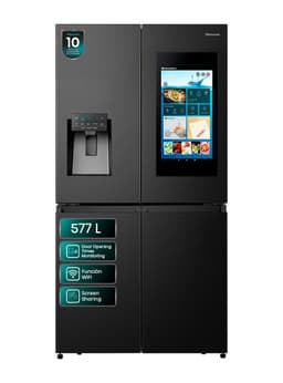 Refrigerador Cross Door No Frost 577 Litros RQ697HB Negro