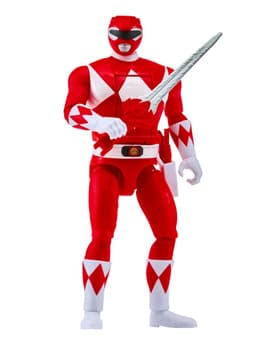 Figura de Accion Power Rangers Rojo Gira Cabeza