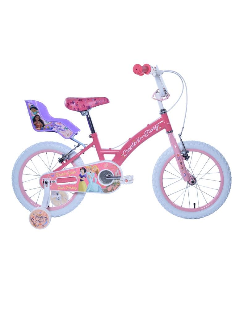 Bicicleta Infantil Disney Princesas Aro 16'' Nina Rosado