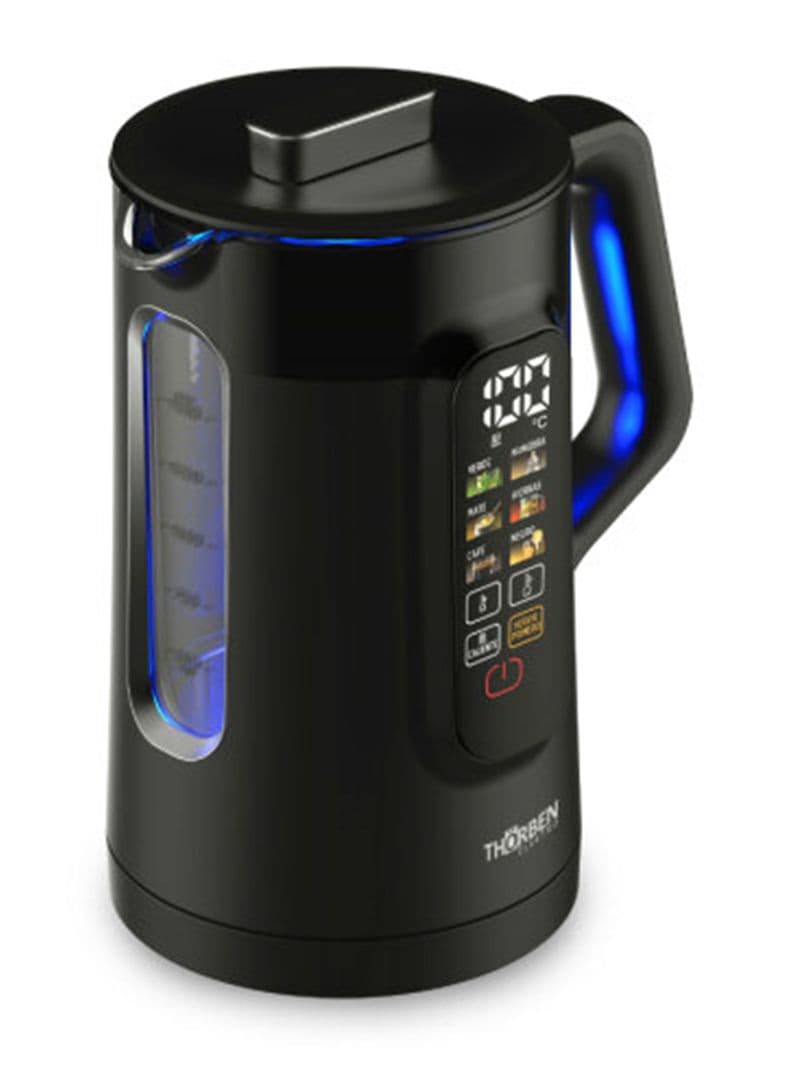 Hervidor Digital 1.5 Litros Thor Color Smart Negro