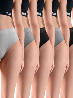 Pack 5 Hikini Algodon XS