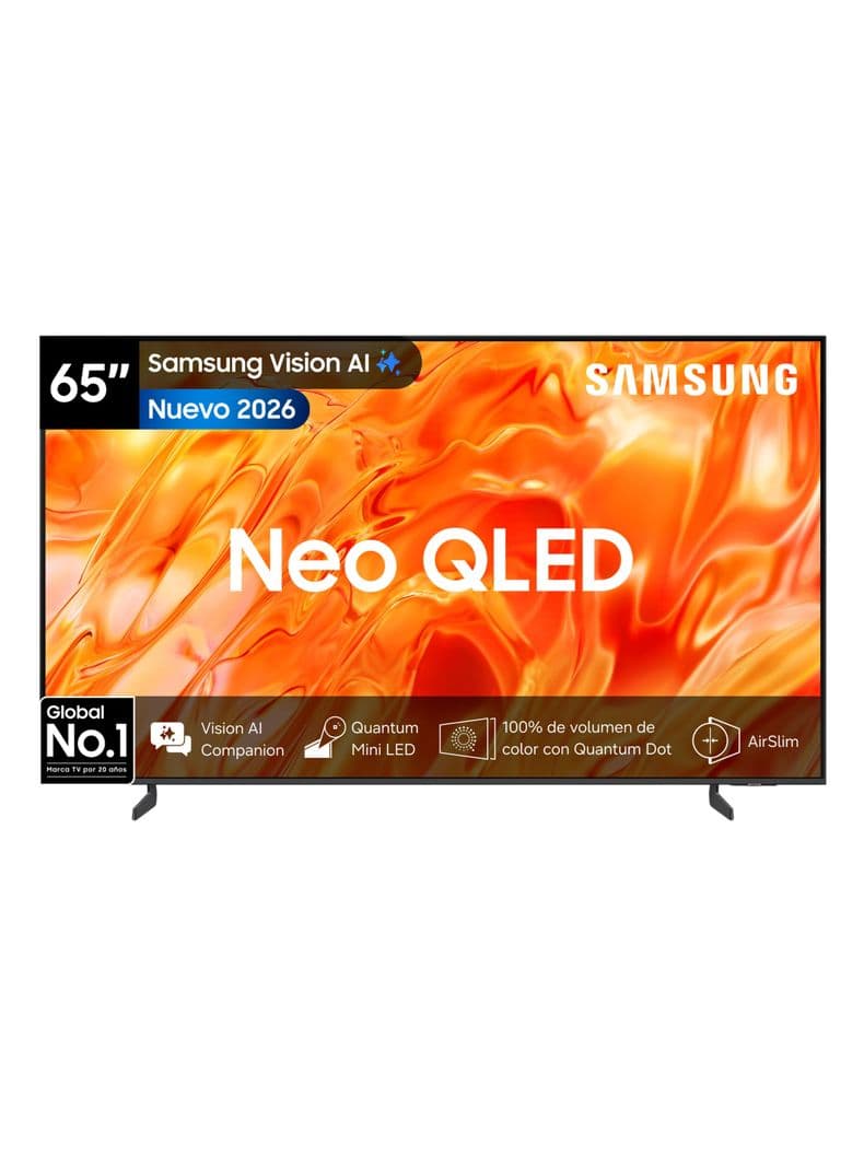 Neo QLED Smart TV 65'' 4K UHD Vision AI QN70H 2026 + Control por Voz