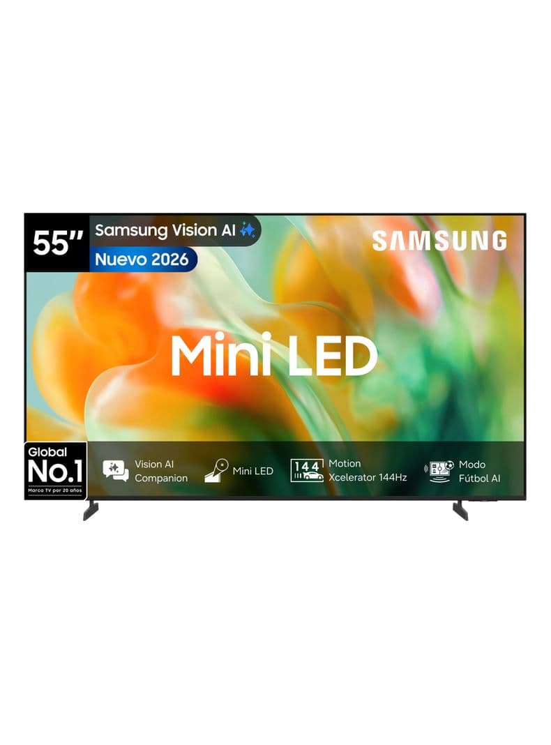 Mini LED Smart TV 55'' 4K UHD Vision AI M80H 2026 + Control por Voz