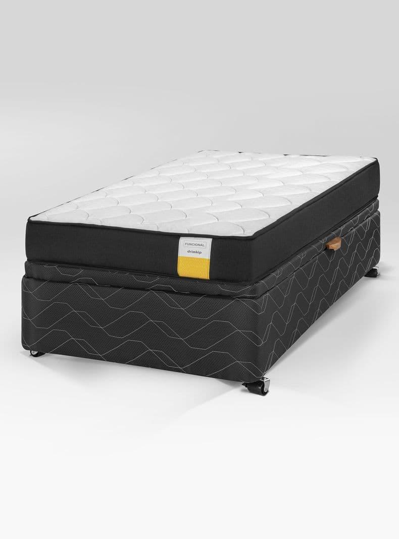 Cama Baul 1 Plaza (90x190) Eurotop Drimkip