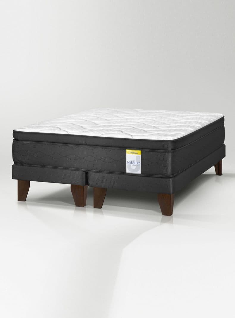 Cama Europea Hibrido Premium King (180x200)