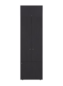 Combo Closet 4 Puertas + Modulo Superior 200x60x40.2 cm Wengue Negro