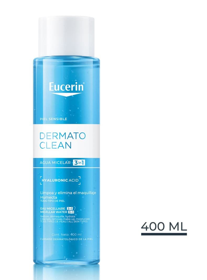 Locion Micelar DermatoCLEAN 3en1 Facial 400ml