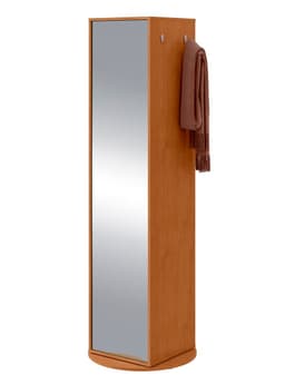 Zapatera Multi Funcional con Espejo Sthela Cafe Claro