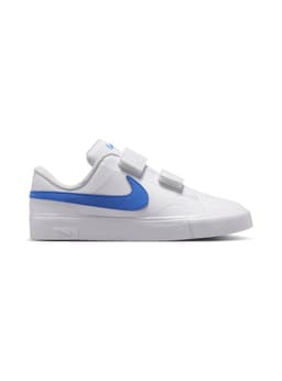 Zapatilla Tennis Essential Velcro Azul Ninos T.27 a T.34 Blanco CL 30 | US 13C | 31 EU | UK 12.5 | 19 CM