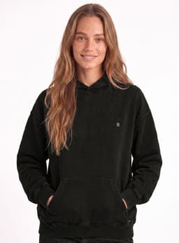 Poleron Hoodie Girls Black Negro S