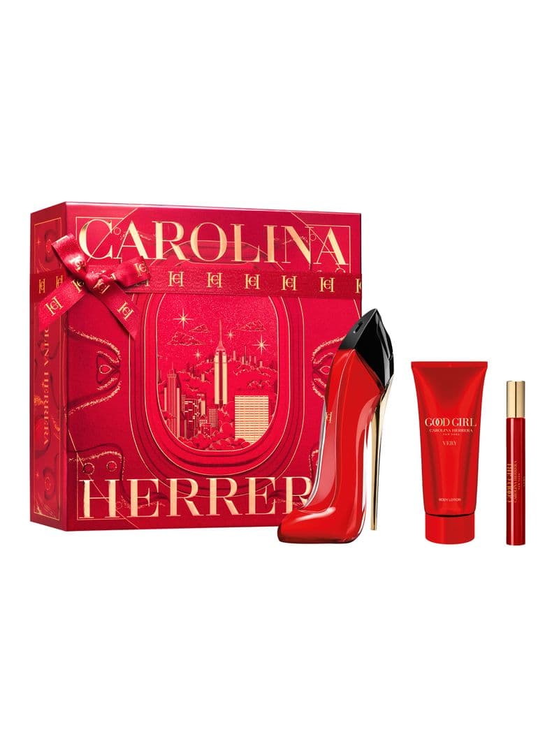 Set Perfume Very Good Girl EDP Mujer 80 ml + Locion Corporal 100 ml + EDP 10 ml