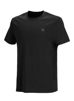 Polera Zero Algodon Confort Suave Negro XL