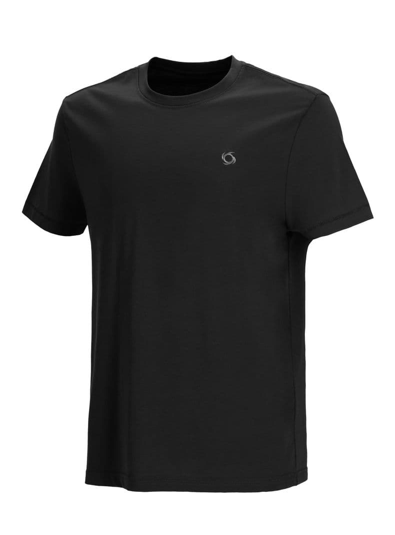 Polera Zero Algodon Confort Suave Negro XL