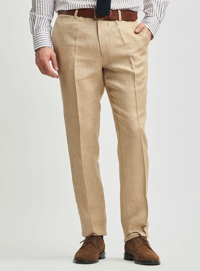 Pantalon Dandy Lino Twill Cafe 30-30