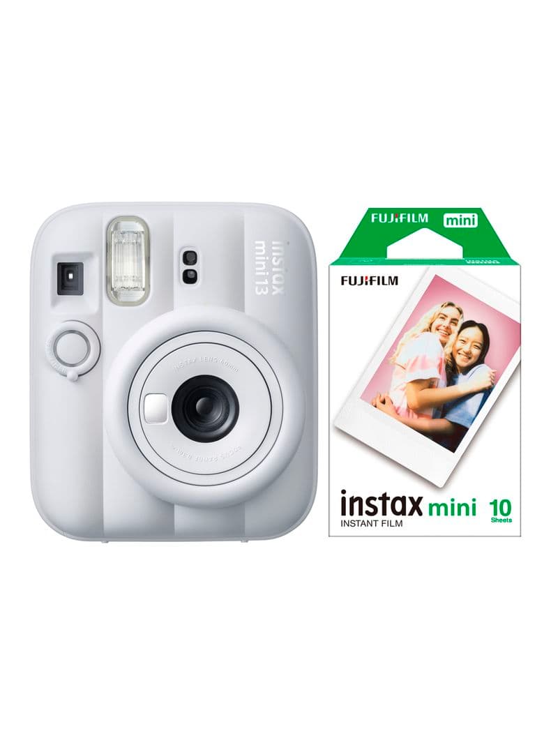 Camara Instantanea Instax Mini 13 White + Pack 10 Fotos
