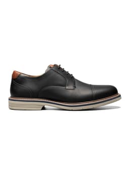 Zapato Formal Cordon Norwalk Cuero Hombre Negro CL 40 | US 7 | 24.4 CM