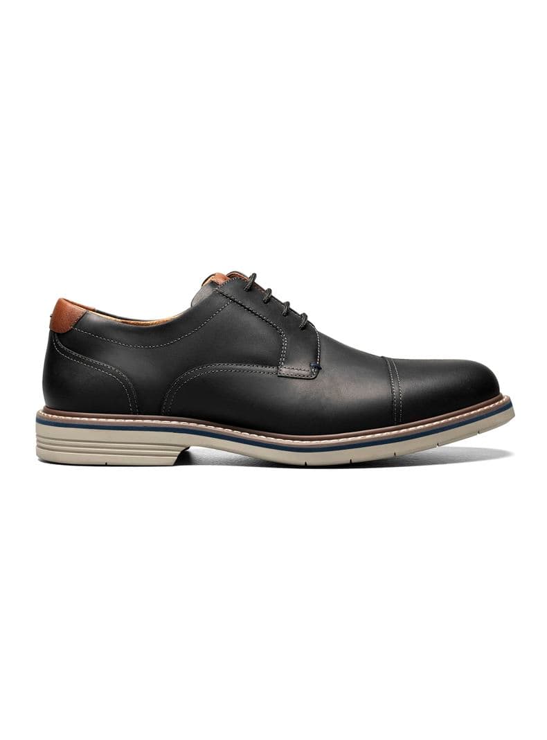 Zapato Formal Cordon Norwalk Cuero Hombre Negro CL 40 | US 7 | 24.4 CM