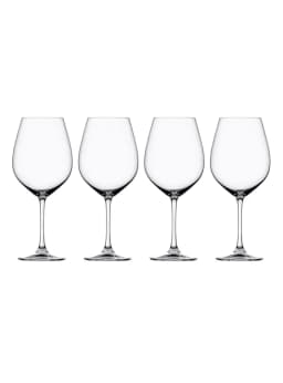 Set de 4 Copas Salute Burgundy