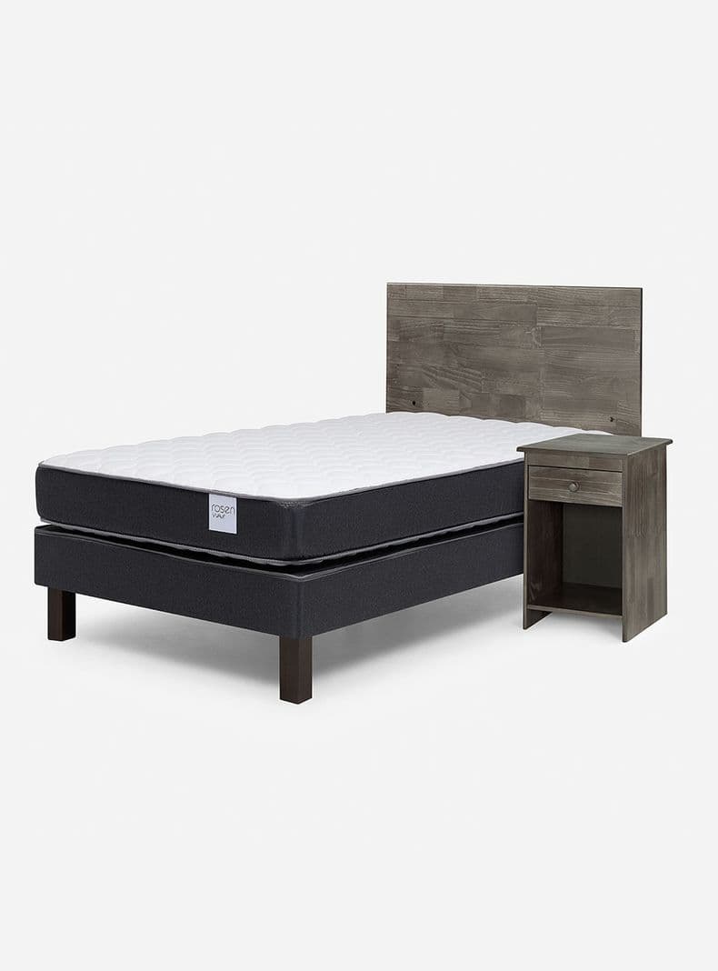 Cama Europea Wave Base Normal 1.5 Plazas 1.05x1.90 cm Tabor Graf