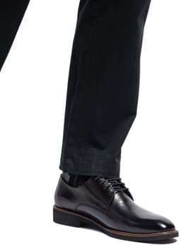 Zapato Formal Berlin35504 Cuero Hombre Negro 39