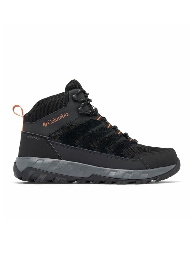 Zapatilla Outdoor Hombre Strata Trail Mid WP Negro CL 40.5 | US 7.5 | UK 6.5 | 25.5 CM