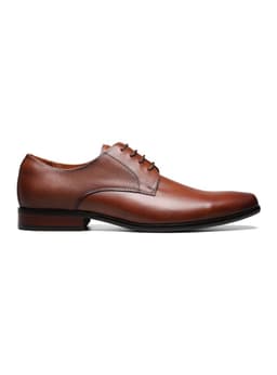 Zapato de Vestir Postino Cuero Hombre Cafe CL 41.5 | US 8.5 | 25.7 CM