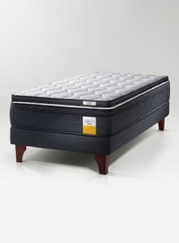 Cama Europea Eurotop 1.5 Plazas 105x190 cm Drimkip Base Normal + Topper