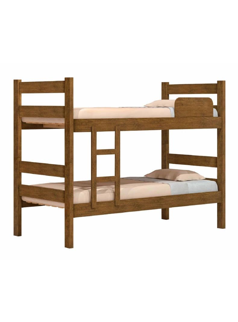Camarote Litera Desmontable Prisma 1 Plaza Cedro MDF 160 kg